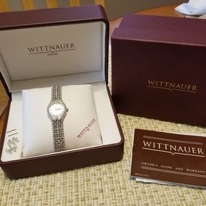 Wittnauer Womens crystal vintage watch